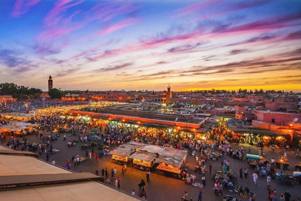 Luxury Refuge - Marrakech Centre Apartment มาร์ราเกช ภายนอก รูปภาพ