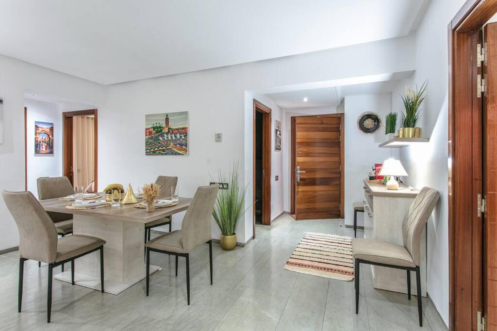 Luxury Refuge - Marrakech Centre Apartment มาร์ราเกช ภายนอก รูปภาพ
